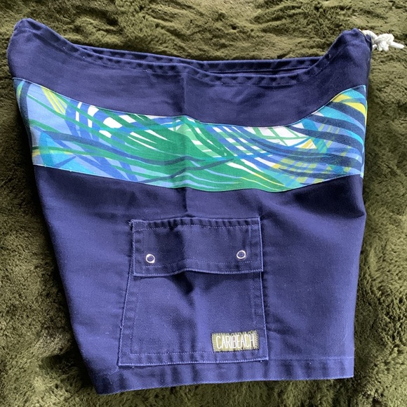 Vintage 70s Authentic Caribeach Swim Trunks - Picture 4 of 16